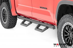 Toyota Tundra SR2 - Aluminum Side Steps - 2022 - Rough Country Toyota Tundra SR2 - Aluminum Side Steps - 2022 - Rough Country